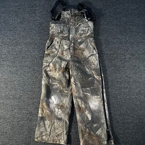 Walls Bib Overalls Youth 8 Regular Camo Good Insulated Hunting Coveralls 93066HW